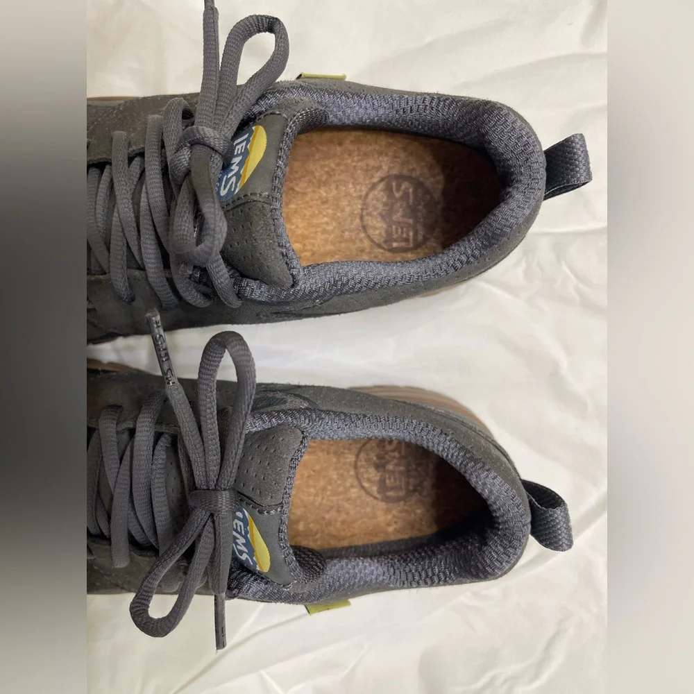 LEMS PRIMAL ZEN SUEDE GRAPHITE dark grey MENS 10 zero drop shoes wide toe box - Picture 3 of 10